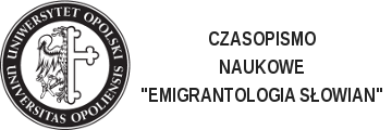 Czasopismo Naukowe "Emigrantologia Słowian"